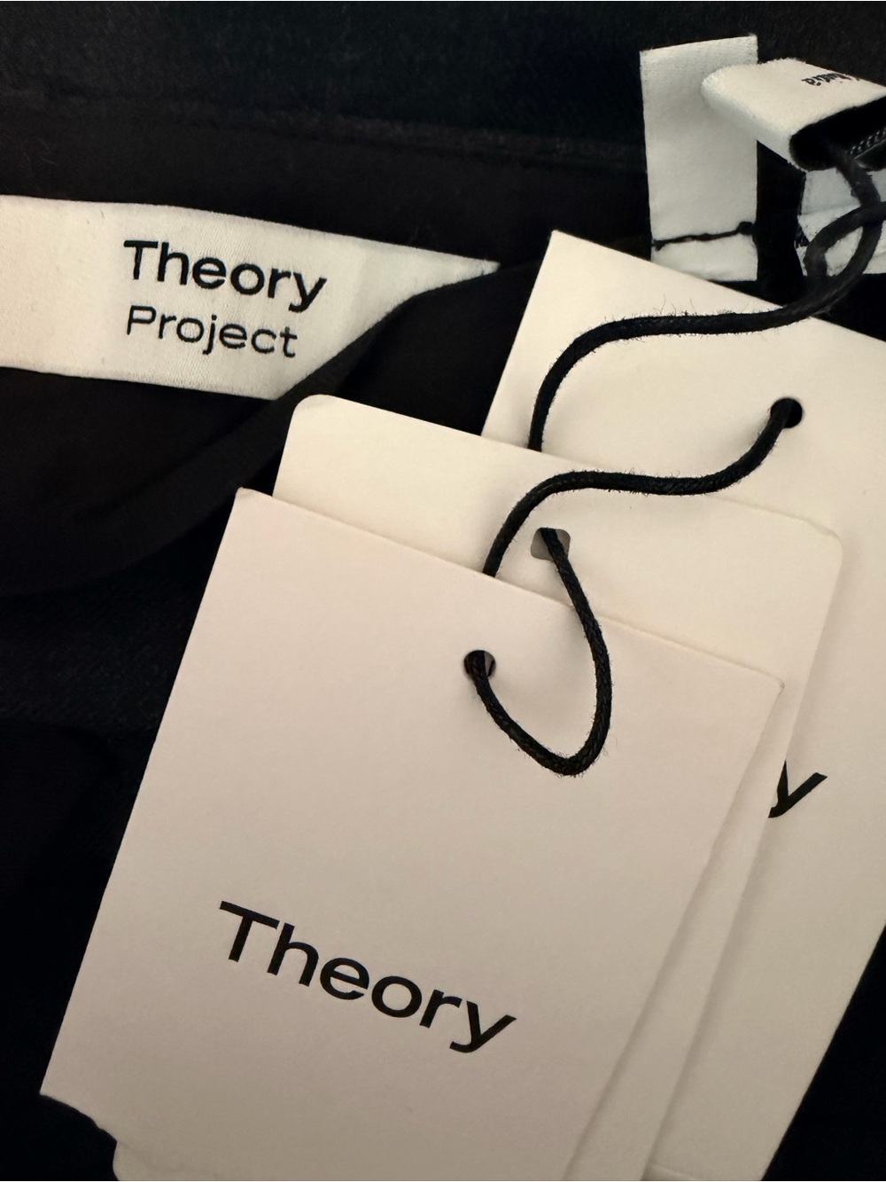 Theory Project Charcoal Gray Melange Wool Trousers - Picture 4 of 6